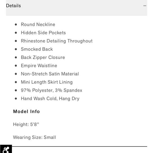 Bohme NWT black mini dress SMALL - Picture 3 of 5